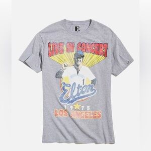 18-Urban Outfitters Los Angeles Dodgers Elton John 1975 Concert Vintage Graphic